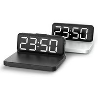 Two in One Wireless Clock with Phone Charger Power Bank and Mobile Phone Holder Phone Stand thumbnail image