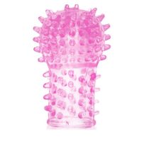 Women's G-spot finger cover with thorn crystal egg jumping fun products thumbnail image
