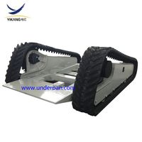 5 ton fire fighting robot rubber crawler tracked system undercarriage thumbnail image