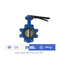 Cast Iron Lug Type Butterfly Valve (CI-069-Y) thumbnail image