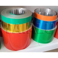 8011 airline tray lubricated red aluminum foil container with ISO9001 SGS FDA thumbnail image