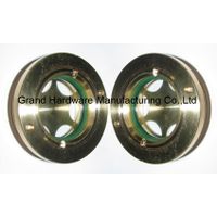 Screw air compressor Circular Brass oil level sight glass window plugs thumbnail image