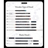 Wooden and Plastic type of Pencil thumbnail image