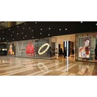 Transparent Design P2.5-P7.9mm LED Shopping&Retail Store Behind Glass Commercial Advertising Display thumbnail image