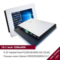 10.1 Inch Industrial Panel PC with Touch Panel IPC-10JN thumbnail image