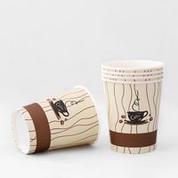 8oz 12 oz 16oz Manufacturer of paper cups,paper coffee cup hot and cold drink with lids thumbnail image