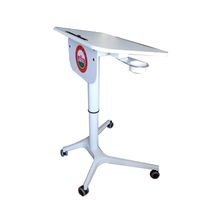 Presentation cart in height adjustable table classroom station thumbnail image