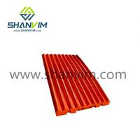 Shanvim High Manganese Steel NN18 Crusher Moving Plates Jaw Plate for Crusher thumbnail image