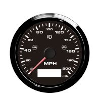 85mm GPS Speedometer with Blind Spot Detection Alarm for Motorcycle thumbnail image