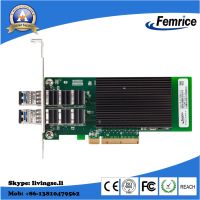 Intel X710BM2 Chip 10G Server Gigabit Dual Port Optical Fiber Network Card PCI-E X8 Wired Network Ca thumbnail image