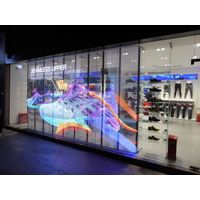 Transparent Design P2.5-P7.9mm LED Shopping&Retail Store Behind Glass Commercial Advertising Display thumbnail image
