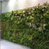 Artificial plants outdoor green wall , foliage wall decoration , fern wall decore plastic plant thumbnail image
