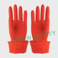 unlined latex glove for cleaning thumbnail image