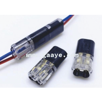 non-stripped wire terminal block connector 18-24 AWG pluggable wire joint cable connector thumbnail image