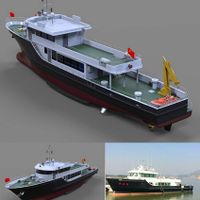 33.8m commercial fishing boat for sale/fiberglass fishing boat thumbnail image