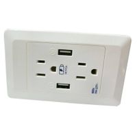 Made in China factory supply hot selling switch port electrial usb wall socket thumbnail image