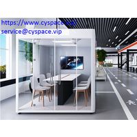 Cyspace Office Public Privacy Calling Phone Booth Certificate Telephone Cabin Acoustic Phone Booth thumbnail image