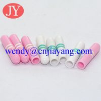 various color ABS plastic aglet shoelace tip plastic tip thumbnail image