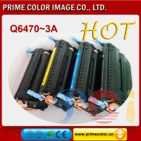 Color Toner Cartridges for HP Q6470-3A/ CAN CRG-711 Reman With chip thumbnail image