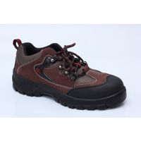 safety shoes work boots 6326 suede leather rubber outsole thumbnail image