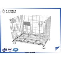 collapsible steel storage cage container thumbnail image
