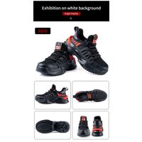 young fashion flywoven mesh upper safety shoes 812 thumbnail image