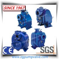 Diesel Engine Self-Priming Pump with Movable Trailer thumbnail image