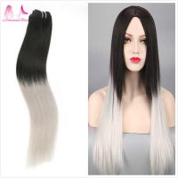 Brazilian Virgin Hair Mink Ombre Straight Hair Weave 100% Unprocessed Raw Human Hair Extension thumbnail image