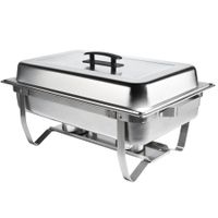 F433 Folding Chafing Dish Sets Chafer Warmer Catering thumbnail image
