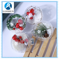 Christmas Decoration Plastic Ball LED light thumbnail image