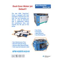 waterjet cutting machine Intensifier Pump APW-A12+B thumbnail image