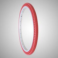 261-3/8 inch solid air free bicycle tire thumbnail image