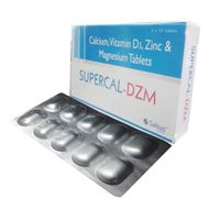 SUPERCAL-DZM (Calcium with Vitamin D3, Magnesium and Zinc) thumbnail image