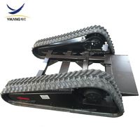 rubber track drive system for crawler hydraulic motor undercarriage aerial working platform thumbnail image