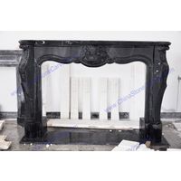 Caved marble fireplace thumbnail image