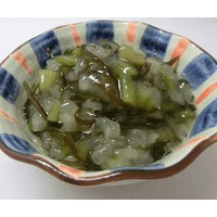 Spicy pickled Nozawana, kelp, radish and wasabi stem (Frozen) thumbnail image