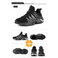 young fashion flywoven mesh upper safety shoes 810 thumbnail image