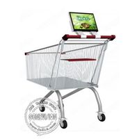 Supermarket Shopping Trolley Digital Signage Advertising Rechargeable Battery thumbnail image