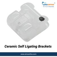 SINO ORTHO Ceramic Self Ligating Brackets thumbnail image