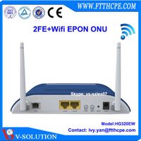 route mode 2 FE LAN ports EPON wifi ONU with 2 antenna thumbnail image