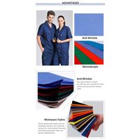 TC fabric 65/35 Cotton/polyester dyed solid colour Stretch For Industrial Workwear ed Twill Cotton thumbnail image