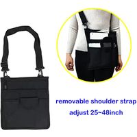 waiter apron for waitress with adjustable belt and shoulder strap thumbnail image