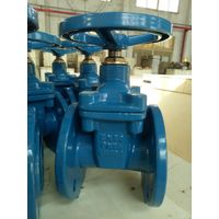 PN25 DIN F4 non-rising stem resilient seated gate valve from China thumbnail image
