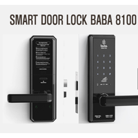 hexia smart lockElectronic Smart door lock BABA-8100 Swipe Card Code Opening Electronic Door Locks thumbnail image