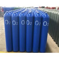 ISO Standard Steel Oxygen Hydrogen Argon Helium CO2 Nitrogen Gas Cylinder 40 L oxygen Cylinder thumbnail image