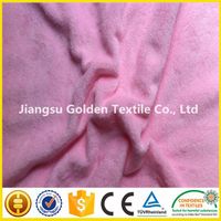 2015 New Warm Wholesale Double Sides 100% Polyester Fashion Soft Fleece Rose PV Plush Golden Thread  thumbnail image