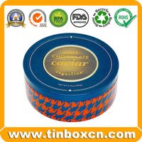 Round tin can for food packaging,tin boxes thumbnail image