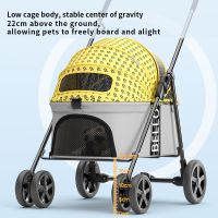 Bello BL09-M Pet Cart Manufacturer Foreign Trade Portable Folding Pet Cat and Dog Cart thumbnail image