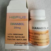 DIANABOL 20mg Steroid Tablets Oral Dbol Methandienone Bodybuilding thumbnail image