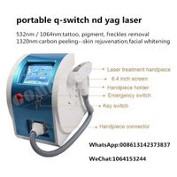 portable nd yag laser 532nm 1064nm 1320nm tattoo removal pigment removal carbon peeling thumbnail image